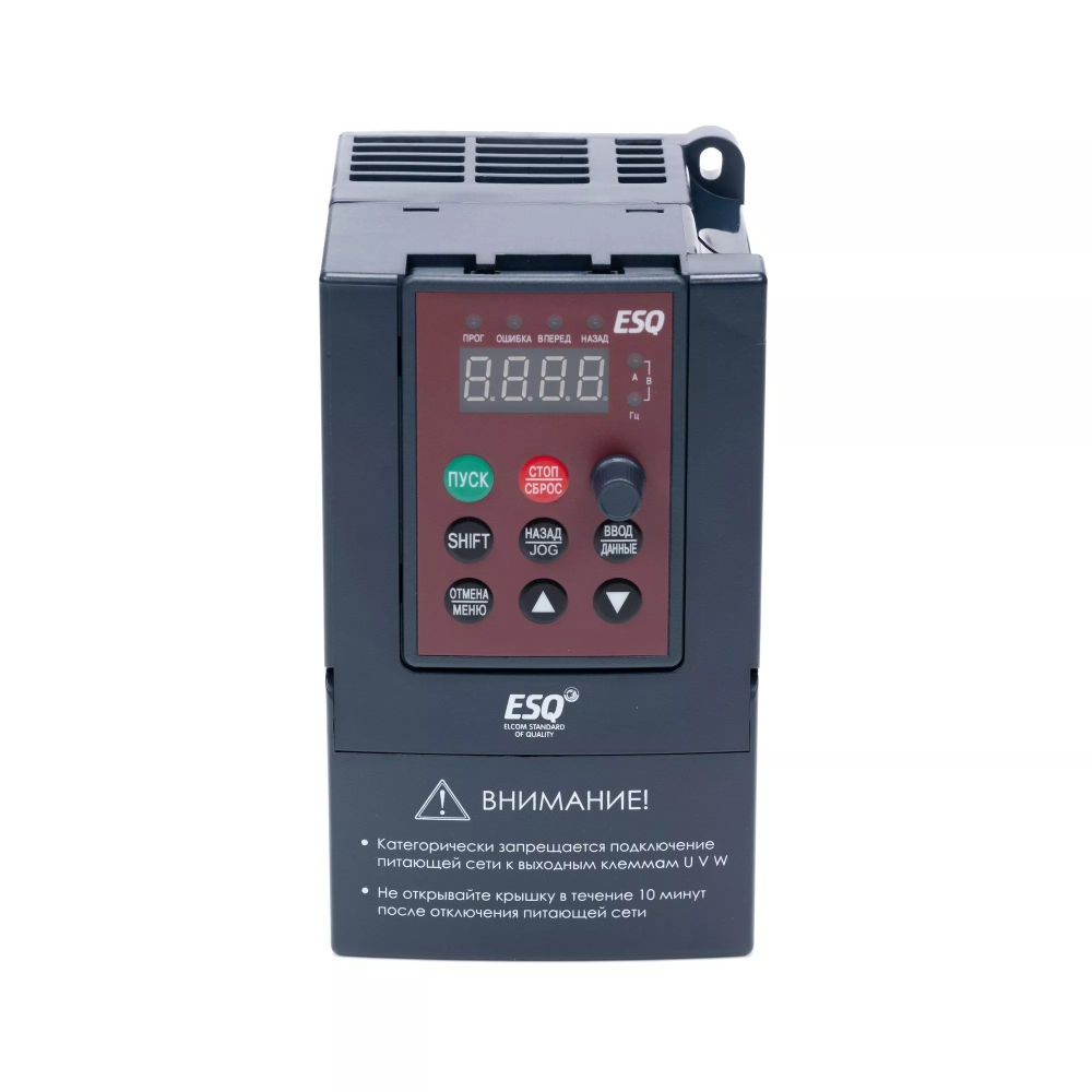 ESQ-A200-2S0004 0.4кВт (для однофазного двигателя) ESQ-A200-2S0004 0.4кВт (для однофазного двигателя)