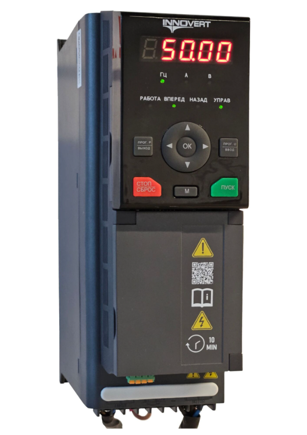 INNOVERT IMD222U43E с векторным управлением,2,2кВт, 380В, 5,1А